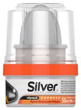 Изображение товара Крем-блеск для обуви Express Silver черный, 50 мл