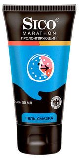 Изображение товара Гель-смазка интимная Sico Marathon Пролонгирующий, 50 мл