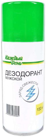 Изображение товара Дезодорант спрей мужской «Каждый день» Заряд свежести, 150 мл