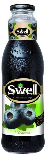 Изображение товара Нектар Swell черника, 750 мл