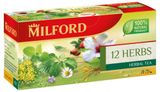 Изображение товара Напиток чайный MILFORD 12 трав, 20х2 г