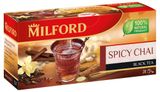 Изображение товара Чай черный MILFORD С пряностями в пакетиках, 20х1,75 г