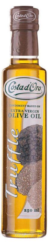 Изображение товара Масло оливковое Costa d'Oro Extra Vergine нерафинированное с трюфелем, 250 мл