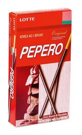 Изображение товара Соломка Lotte Pepero Original с шоколадом Корея, 47 г