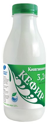 Изображение товара Кефир «Княгинино» 3,2% БЗМЖ, 430 г