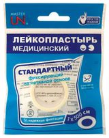 Изображение товара Лейкопластырь Master Uni Стандартный фиксирующий, 1 см х 500 см