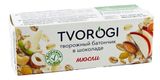 Изображение товара Творожный батончик Tvorogi мюсли глазированный в шоколаде 15%, 45 г