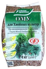 Изображение товара Органоминеральное удобрение «Буйские удобрения» Для хвойных культур, 1 кг