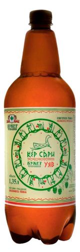 Изображение товара Пиво «Букет Чувашии» Кер Сари светлое фильтрованное 5,3%, 1,35 л