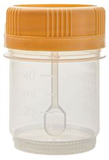 Изображение товара Контейнер для биоматериалов одноразовый стерильный с крышкой 60 мл, 1 шт