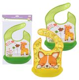 Изображение товара Нагрудник детский «Бон аппетит» в ассортименте, 1 шт