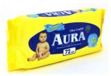 Изображение товара Влажные салфетки детские Aura Ultra Comfort с экстрактом алоэ, 72 шт