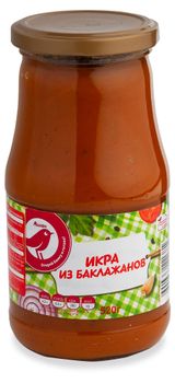 Изображение товара Икра АШАН Красная птица из баклажанов, 520 г