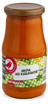 Изображение товара Икра АШАН Красная птица из кабачков, 520 г