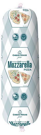 Изображение товара Сыр полутвердый Cheese Hause Моцарелла Пицца 40% БЗМЖ батон, ~ 1кг
