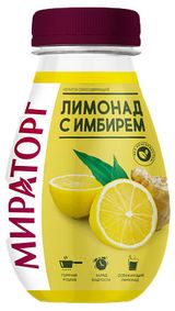 Изображение товара Лимонад «Мираторг» с имбирем, 370 мл