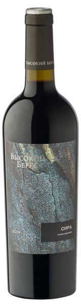 Изображение товара Вино «Высокий Берег» Сира красное сухое Россия, 0,75 л