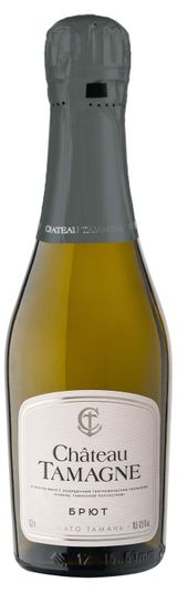 Изображение товара Игристое вино Chateau Tamagne белое брют Россия, 0,2 л