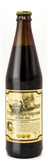 Изображение товара Квас «Афанасий» Старомонастырский живой нефильтрованный, 500 мл