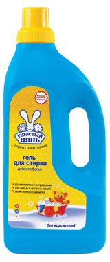 Изображение товара Гель для стирки «Ушастый Нянь» для детского белья, 1,2 л