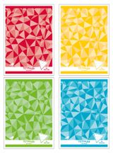 Изображение товара Тетрадь АШАН Красная птица в линейку спираль А4, 96 л, 1 шт в ассортименте