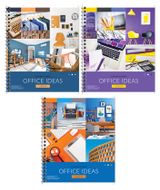 Изображение товара Тетрадь ArtSpace Сolorful Ideas А5 в клетку на гребне, 80 л