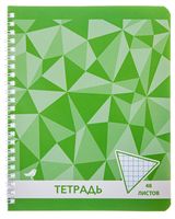 Изображение товара Тетрадь АШАН Красная птица А5 в клетку, 48 л