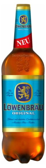 Изображение товара Пиво Lowenbrau Original светлое фильтрованное 5,4%, 1,3 л