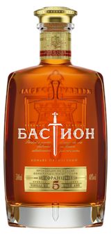 Изображение товара Коньяк «Бастион» 5 лет Россия, 0,5 л