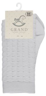 Изображение товара Гольфы детские «Гранд» белые, р.22-24