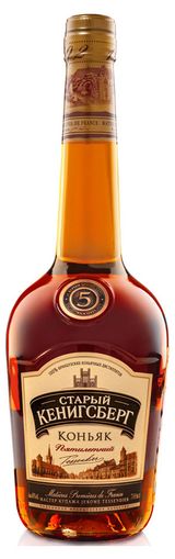 Изображение товара Коньяк «Старый Кенигсберг» пятилетний Россия, 0,7 л