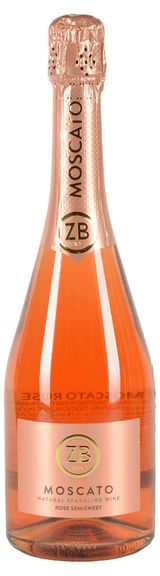Изображение товара Игристое вино ZB Wine Moscato розовое полусладкое Россия, 0,75 л