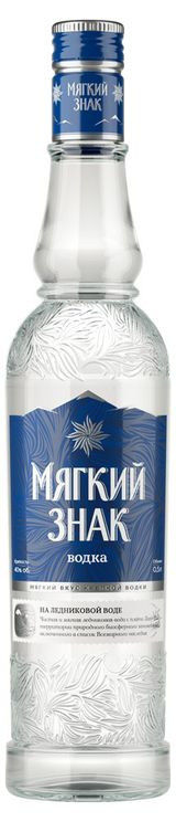 Изображение товара Водка «Мягкий Знак» Классик Россия, 0,5 л