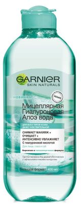 Изображение товара Мицеллярная Вода Garnier Гиалуроновая Алоэ, 400 мл