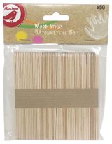 Изображение товара Палочки деревянные АШАН Красная птица, 50 шт