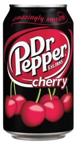 Изображение товара Напиток газированный Dr Pepper Cherry Польша, 330 мл