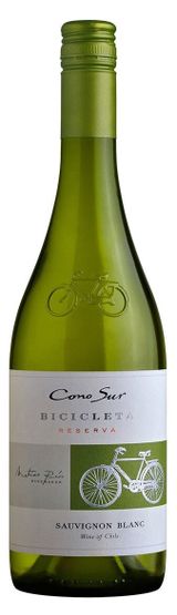 Изображение товара Вино Cono Sur Bicicleta Sauvignon Blanc Central Valley белое сухое Чили, 0,75 л