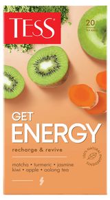 Изображение товара Напиток чайный Tess Energy Улун в пакетиках, 20x1,5 г