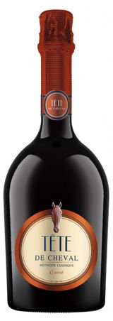 Изображение товара Игристое вино Tete de Cheval Sweet белое сладкое Россия, 0,75 л