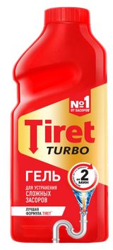 Изображение товара Гель для удаления сложных засоров Tiret Turbo, 500 мл