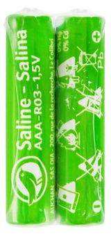 Изображение товара Батарейка «Каждый день» солевая AAА, 2 шт