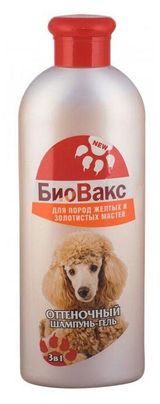 Изображение товара Шампунь для собак «БиоВакс» оттеночный желтый, 350 мл