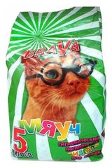 Изображение товара Наполнитель для кошачьего туалета Brava Мяуч Идеал впитывающий , 5 л