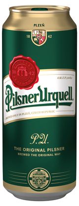 Изображение товара Пиво Pilsner Urquell светлое фильтрованное 4,4%, 500 мл