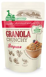 Изображение товара Гранола Bionova мюсли без сахара ягодная, 400 г