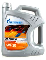 Изображение товара Масло моторное Gazpromneft Premium L 5W-30, 4 л