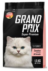 Изображение товара Сухой корм для кошек с индейкой Sensitive 1.5 кг, шт