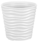 Изображение товара Горшок Idea Дюна белый Ø25,5 см