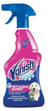 Изображение товара Пятновыводитель для ковров и мебели Vanish Oxi Action Pet Clean Expert, 750 мл