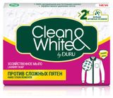 Изображение товара Мыло хозяйственное Duru Clean&White против сложных пятен, 125 г